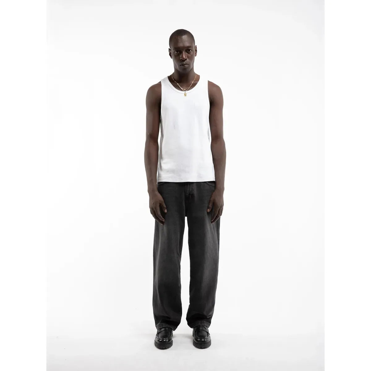 Reternity Essential Straight Fit Denim - Washed Black