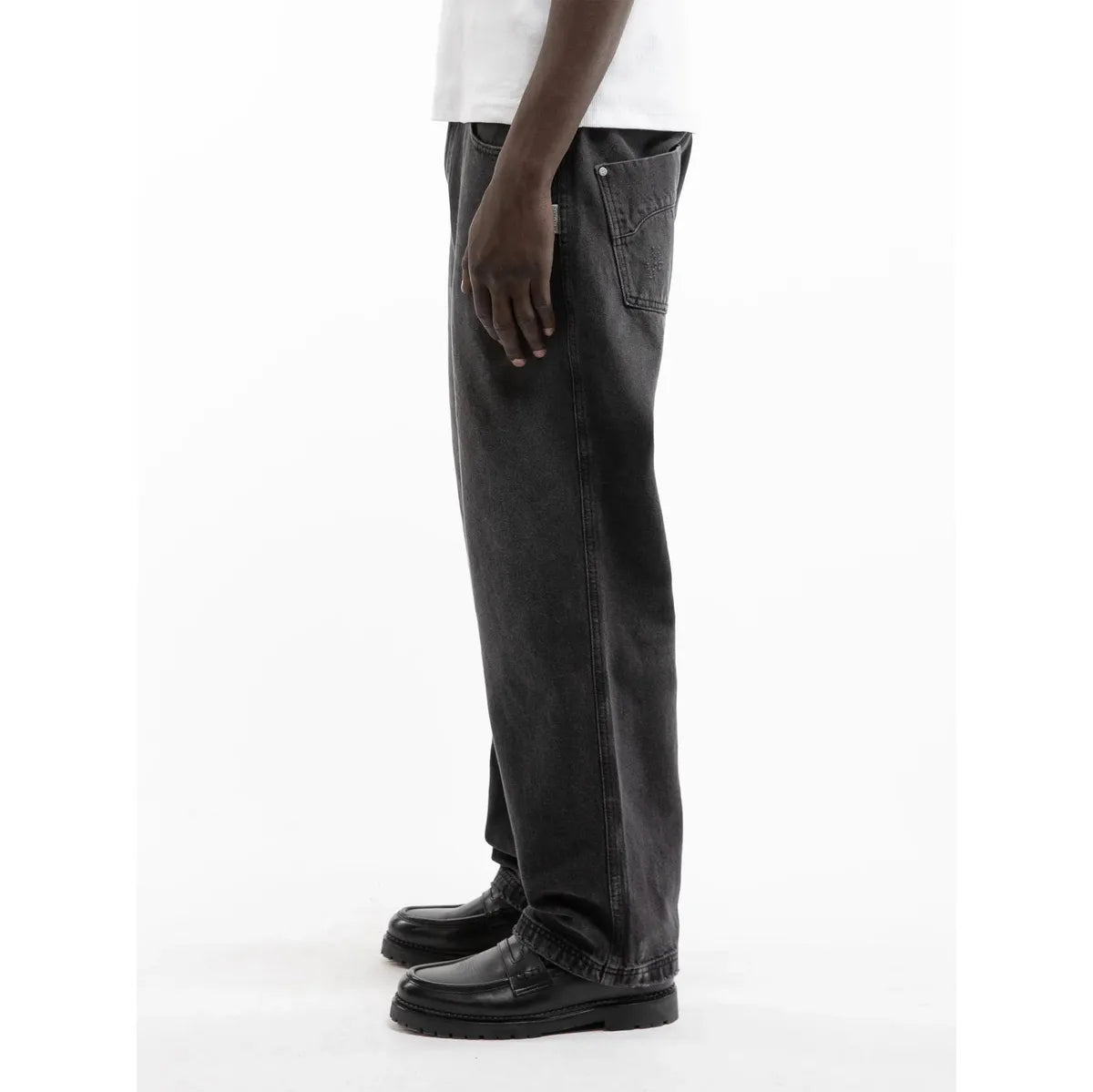 Reternity Essential Straight Fit Denim - Washed Black