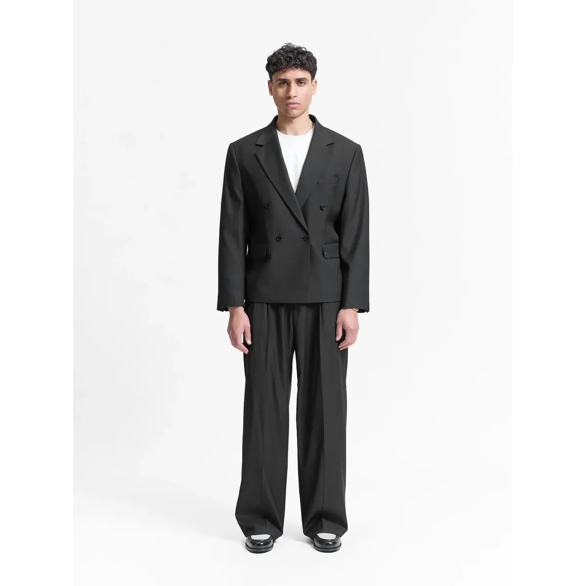 Reternity Tailored Baggy Pants - Black