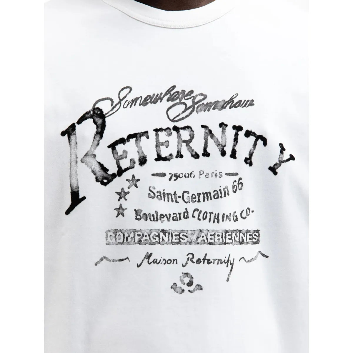 Reternity Somewhere Somehow Regular Fit T-Shirt - White