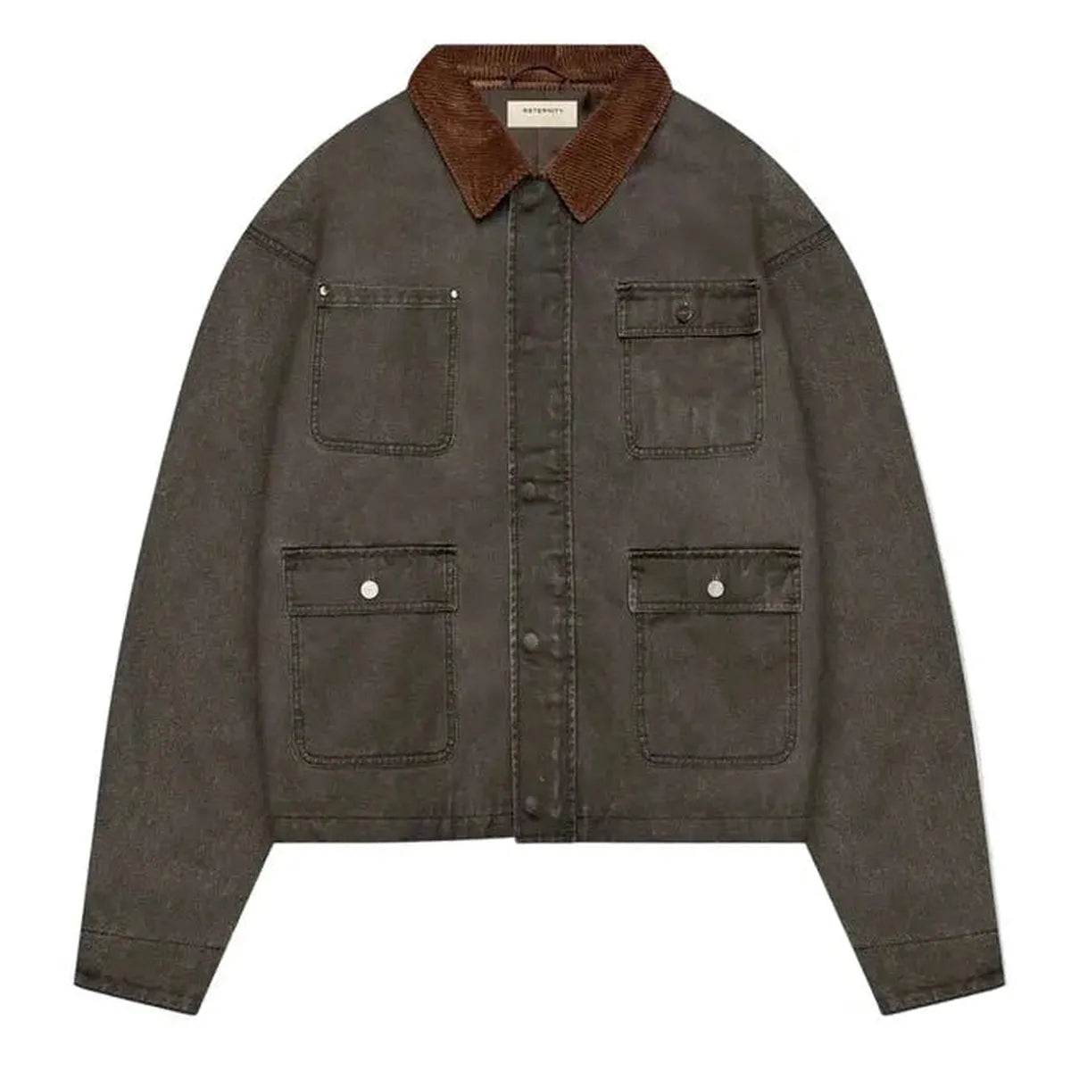 Reternity Waxed Hunting Jacket - Dark Blue