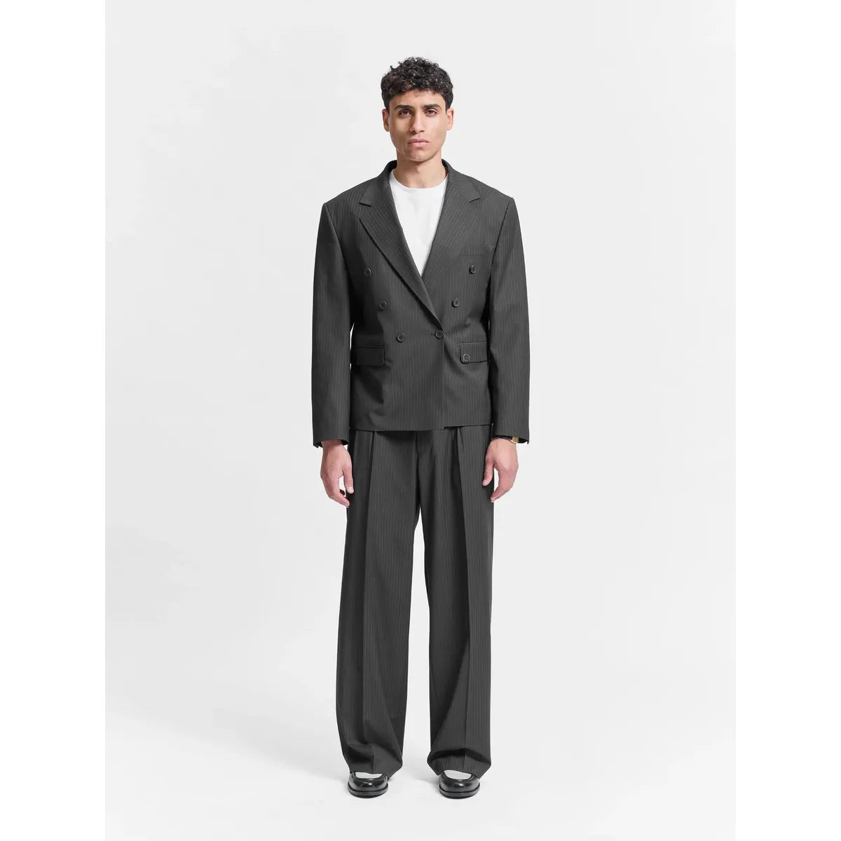 Reternity Signe Blazer - Pinstripe Grey