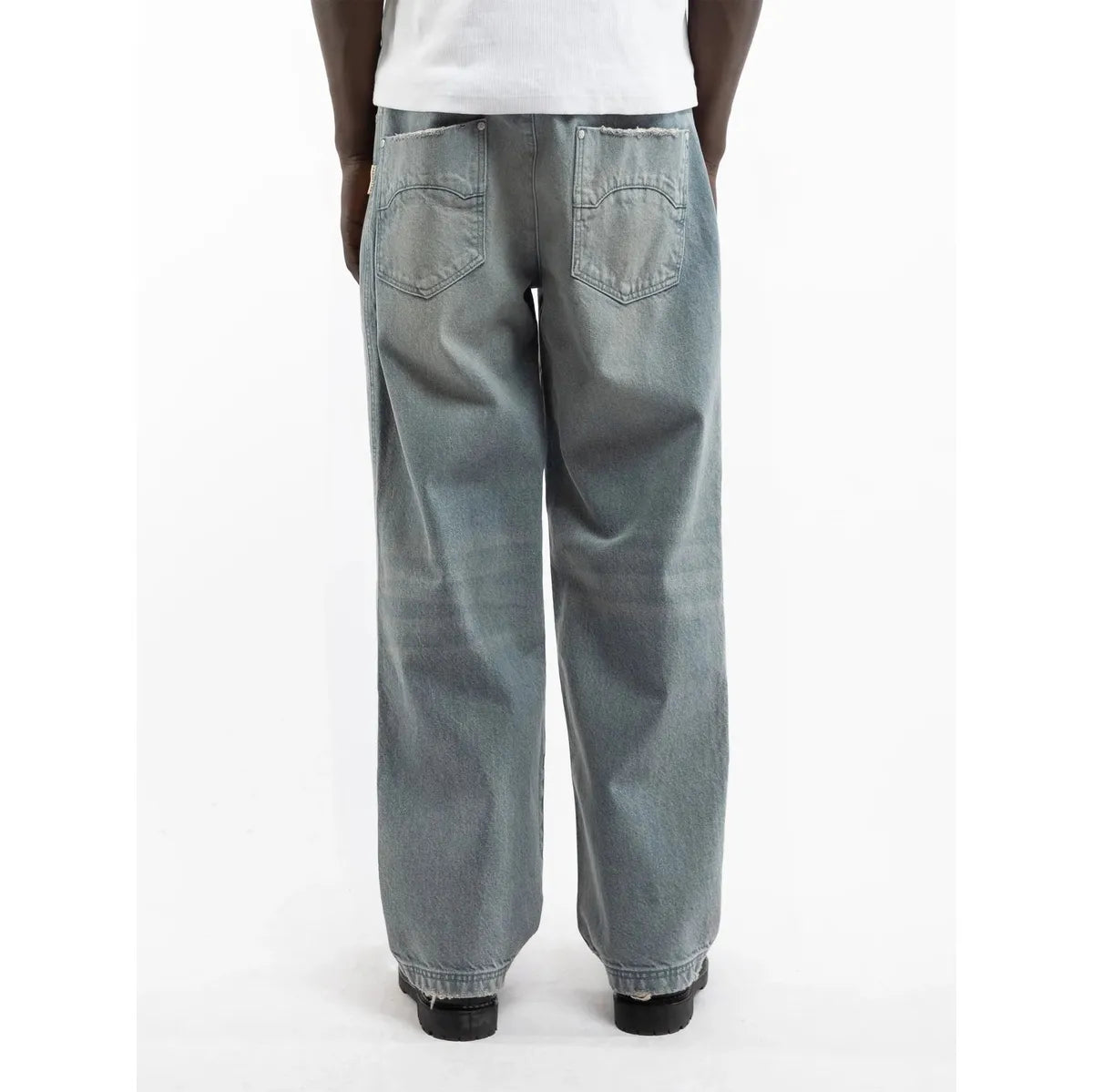 Reternity Essential Straight Fit Denim in Light Blue