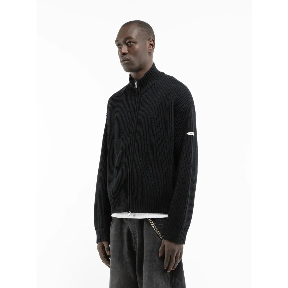 Reternity L’Atelier Line Knit Zipper - Black