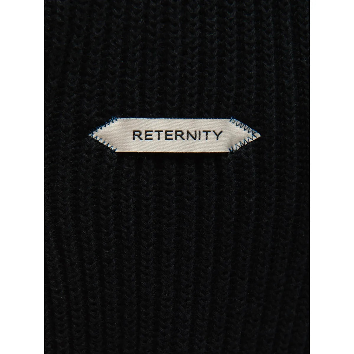 Reternity L’Atelier Line Knit Zipper - Black