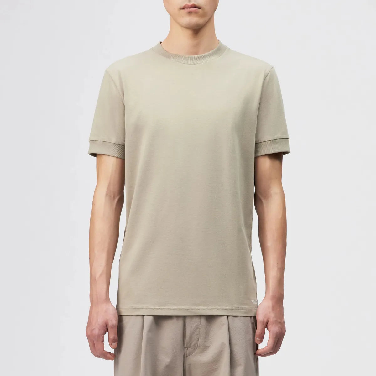 Drykorn Anton beige Fitted T shirt