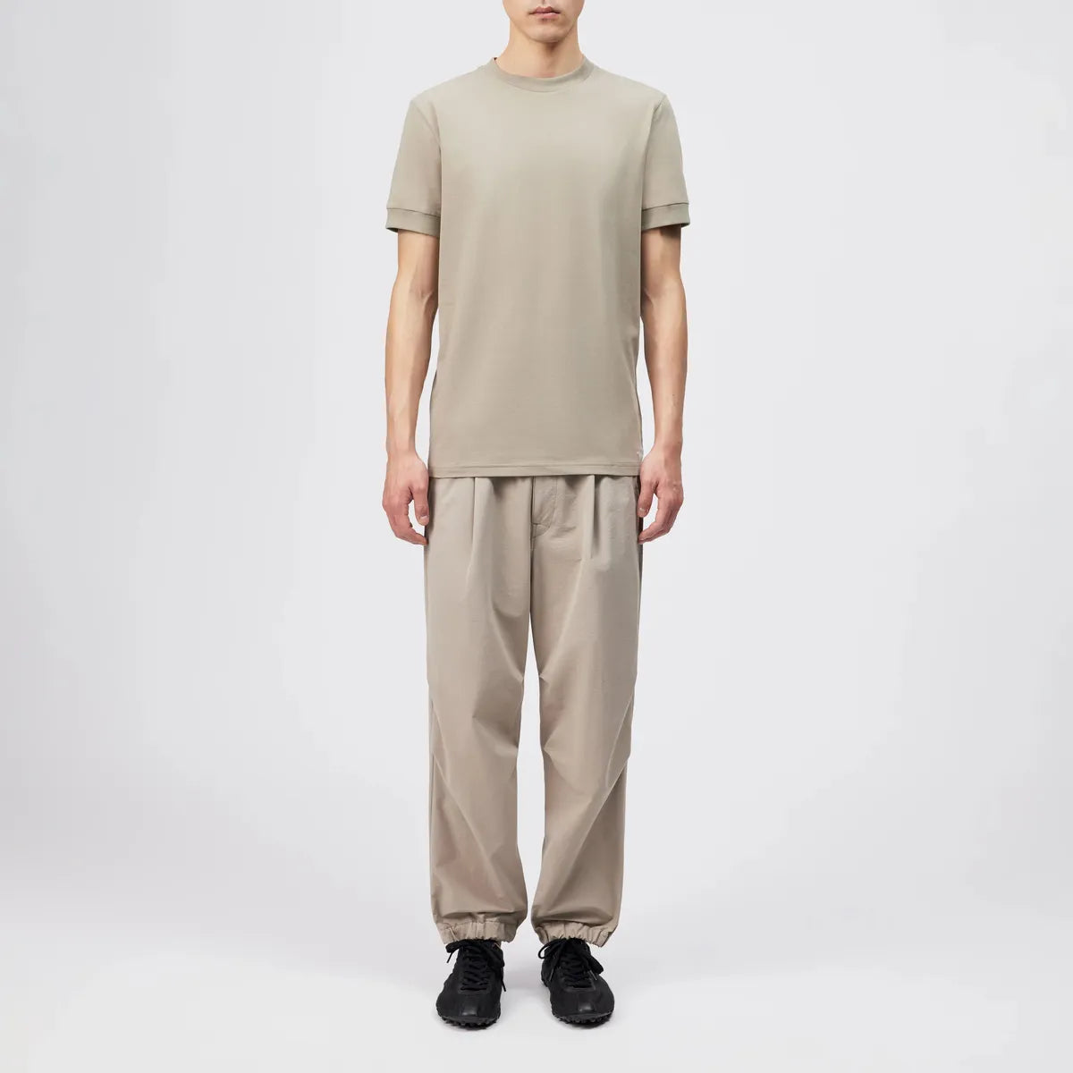 Drykorn Anton beige Fitted T shirt