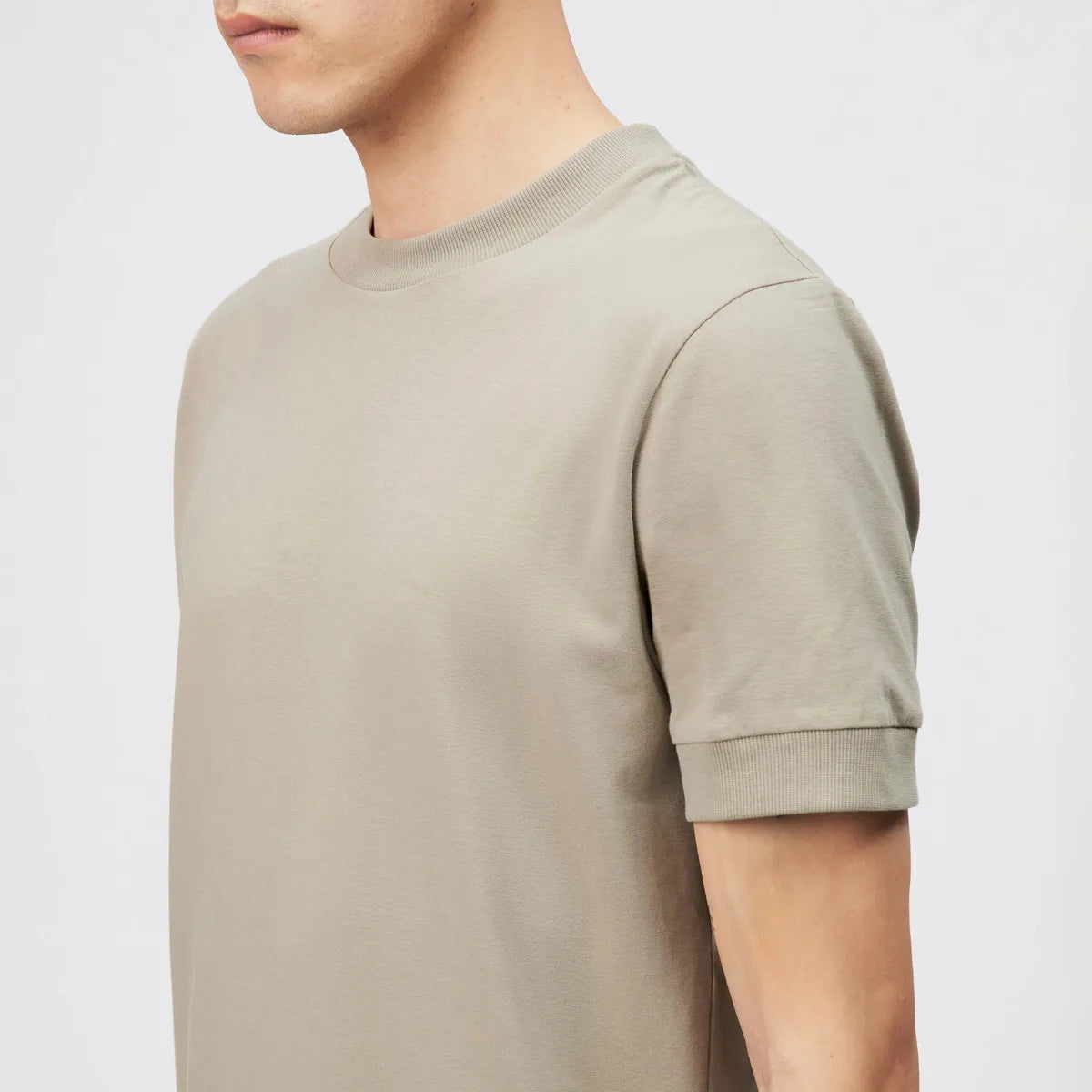 Drykorn Anton beige Fitted T shirt