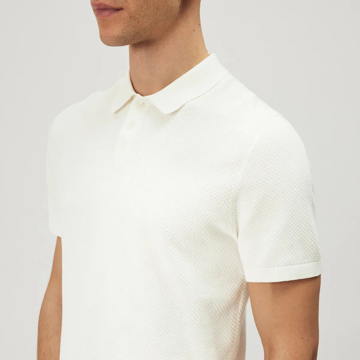 Drykorn Triton Ecru Polo Shirt