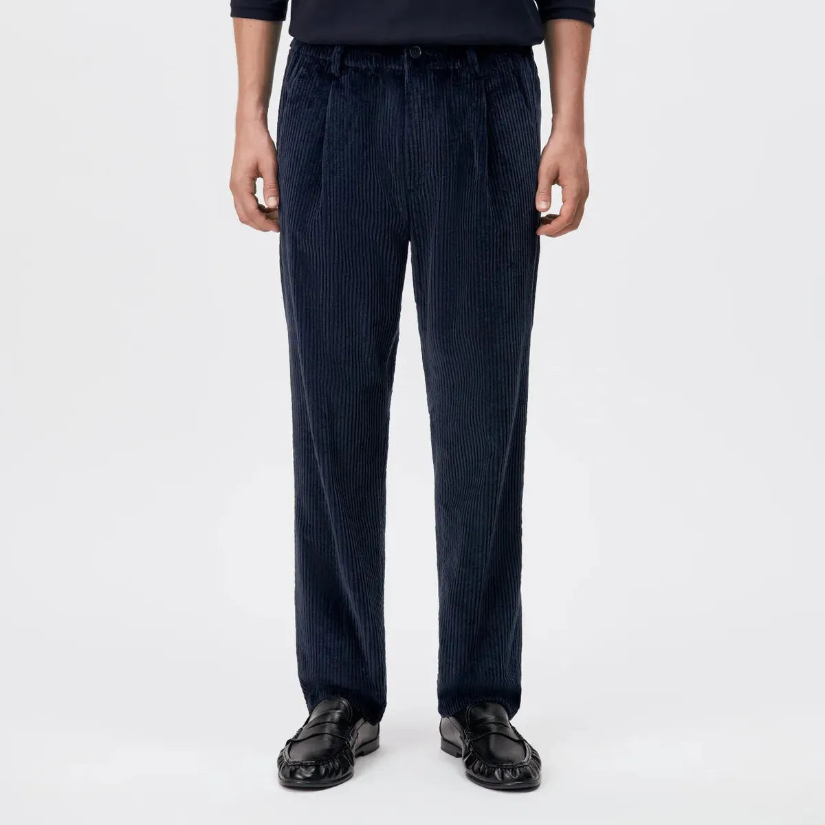 Drykorn Chasy Corduroy Blue Trousers