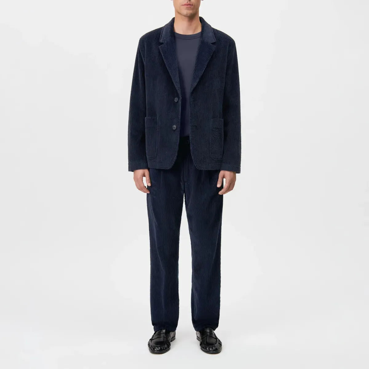 Drykorn Chasy Corduroy Blue Trousers