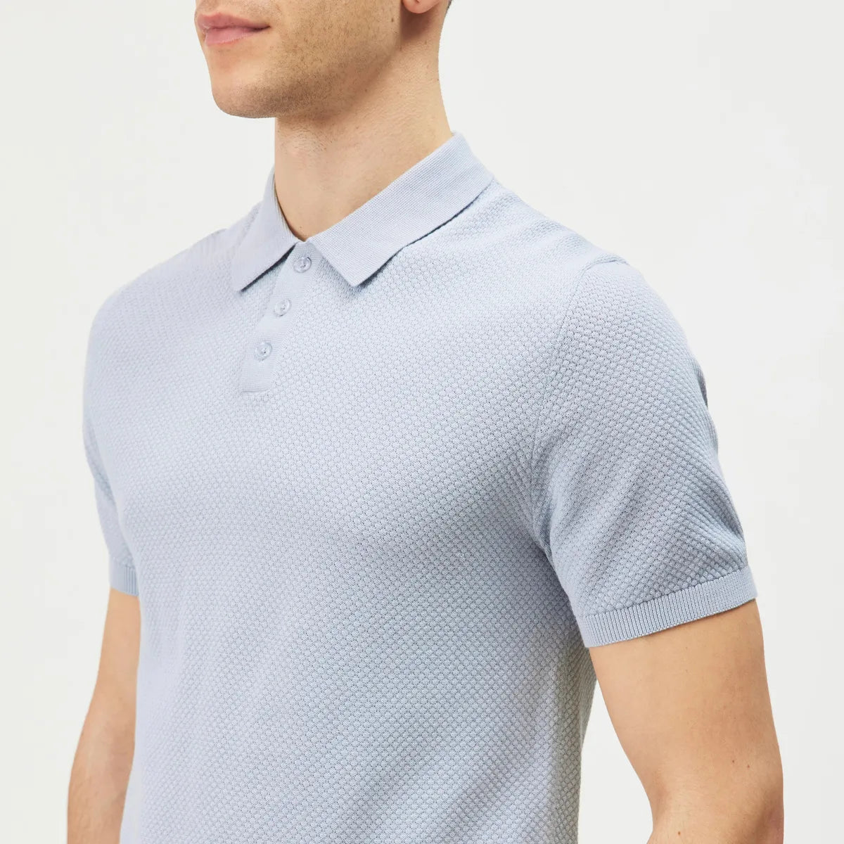 Drykorn Triton Light Blue Polo Shirt