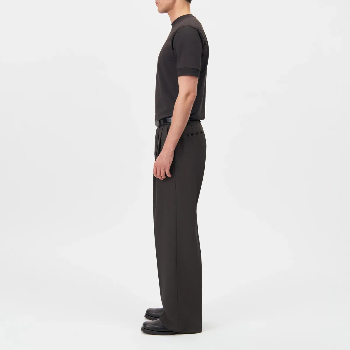 Drykorn Anton Brown Fitted T shirt