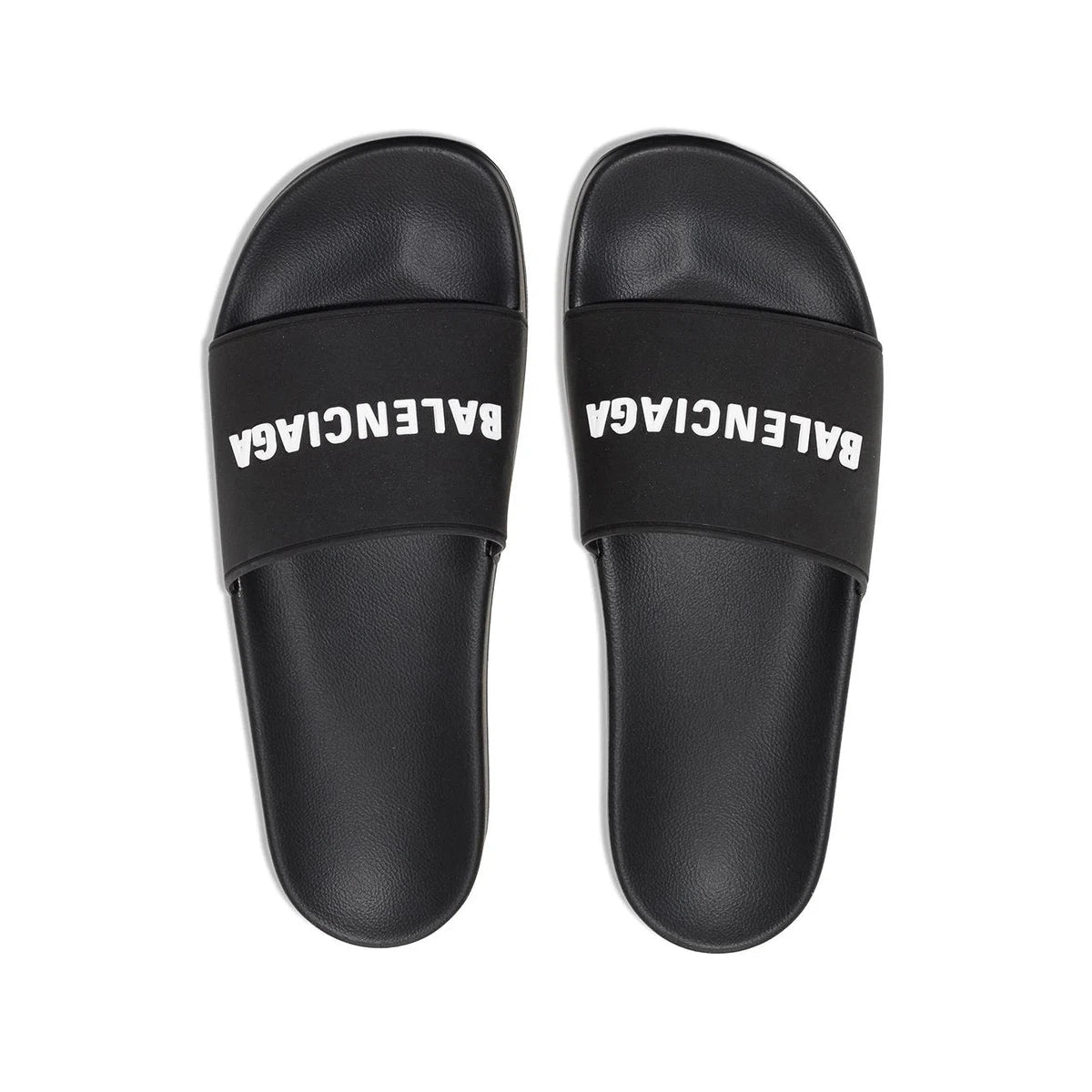 Balenciaga Black Slides