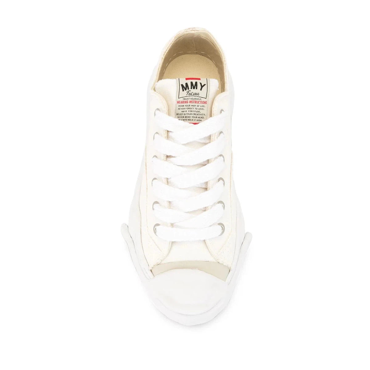 Maison Mihara Yasuhiro White Hank Low-Top Sneakers