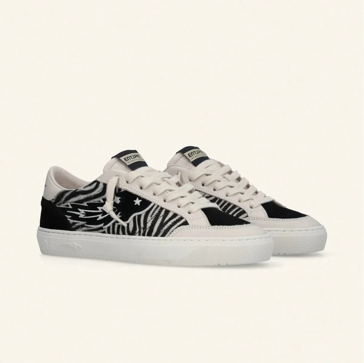 Enterprise Japan Jupiter Rocket Pony Hair Suede Zebra