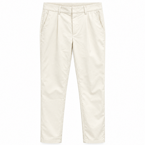 NOBL Grayson Chino Trousers in Stone
