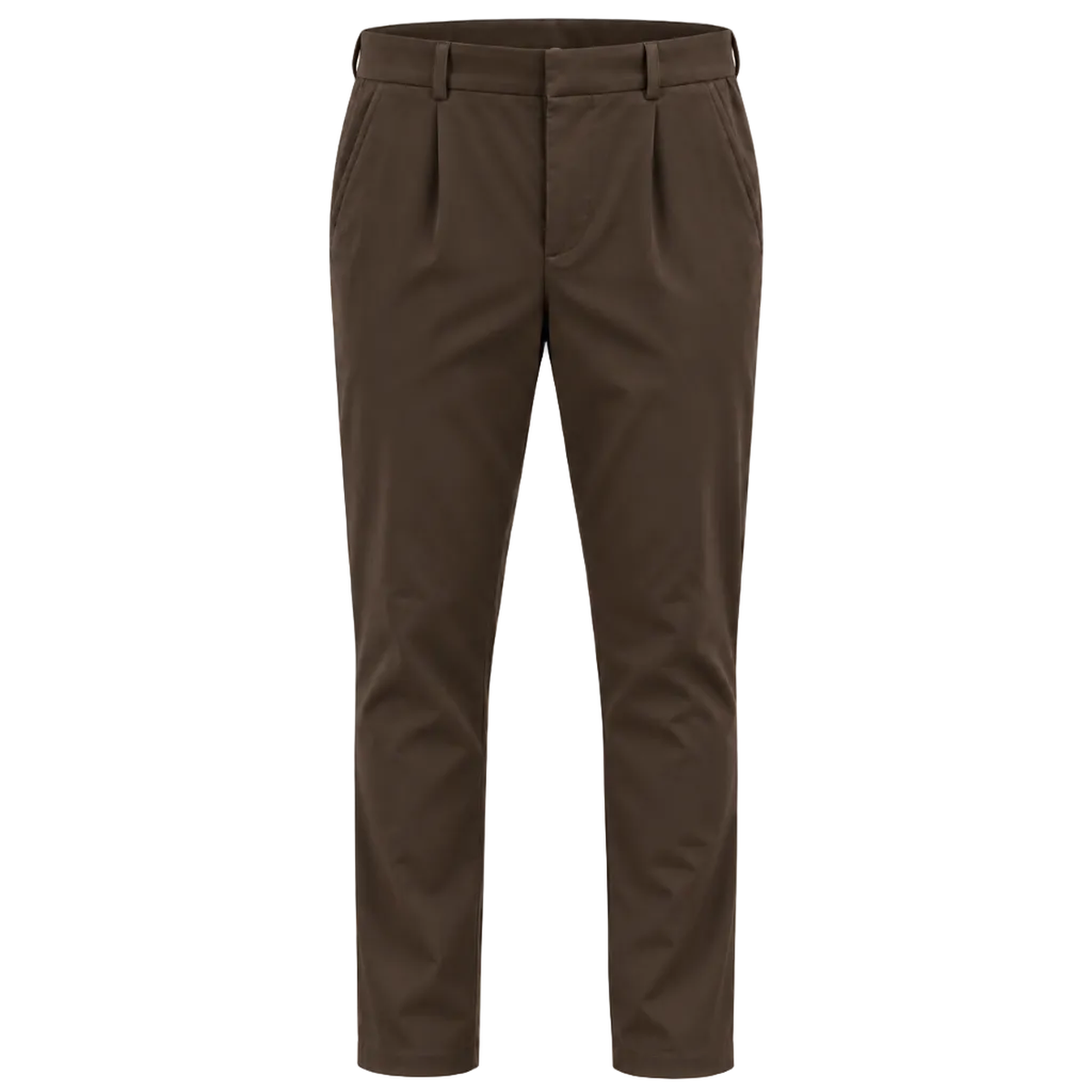 NOBL Grayson Chino Trousers in Brown