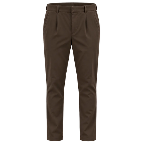 NOBL Grayson Chino Trousers in Brown