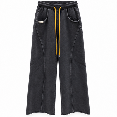 Diet Starts Monday Work Trousers in Vintage Black