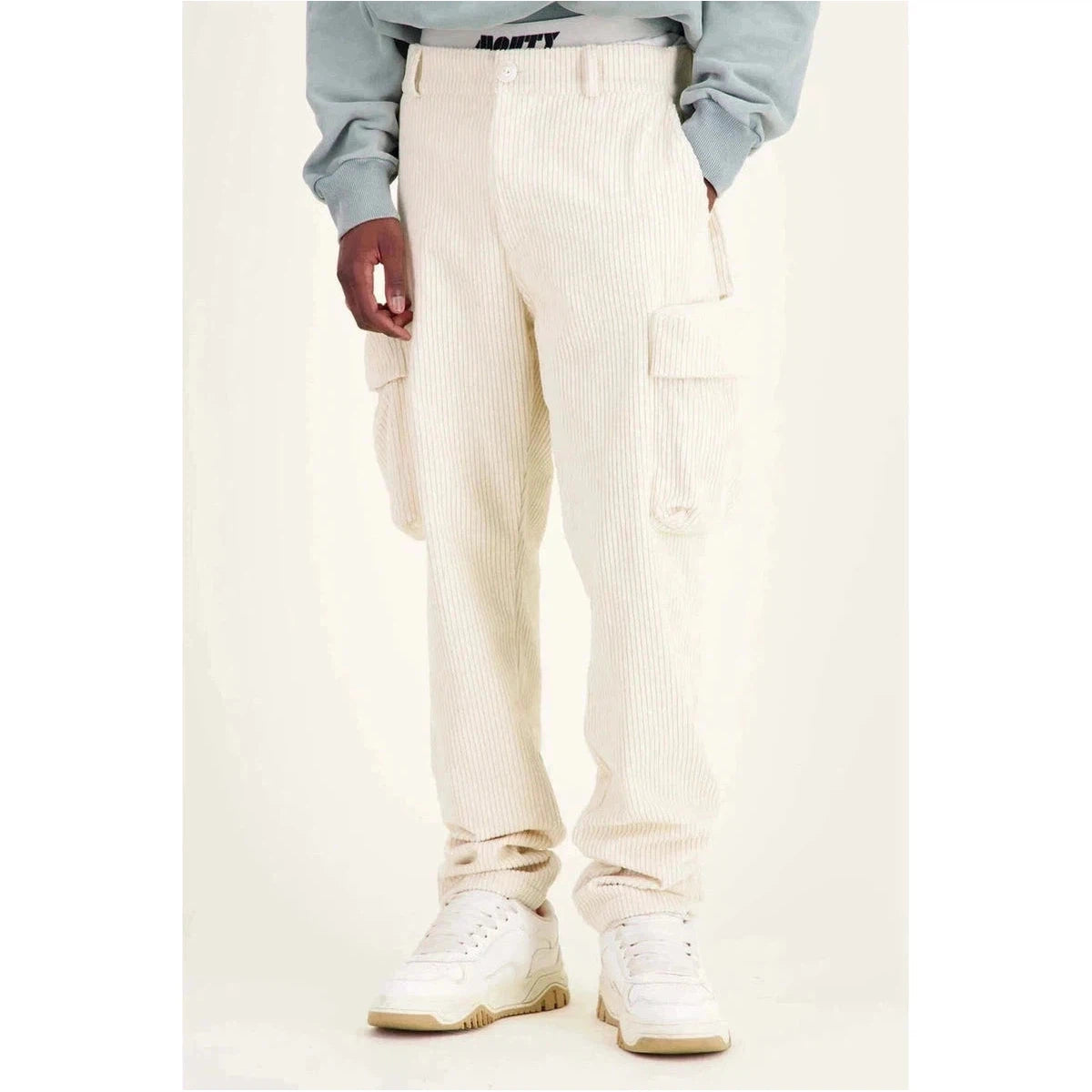 Mouty Ecru Corduroy Malca Pants