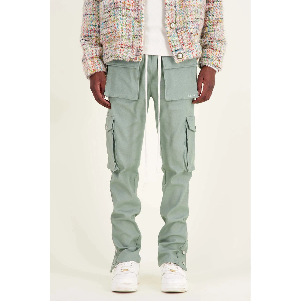 Mouty Sage Green Cargo Pants