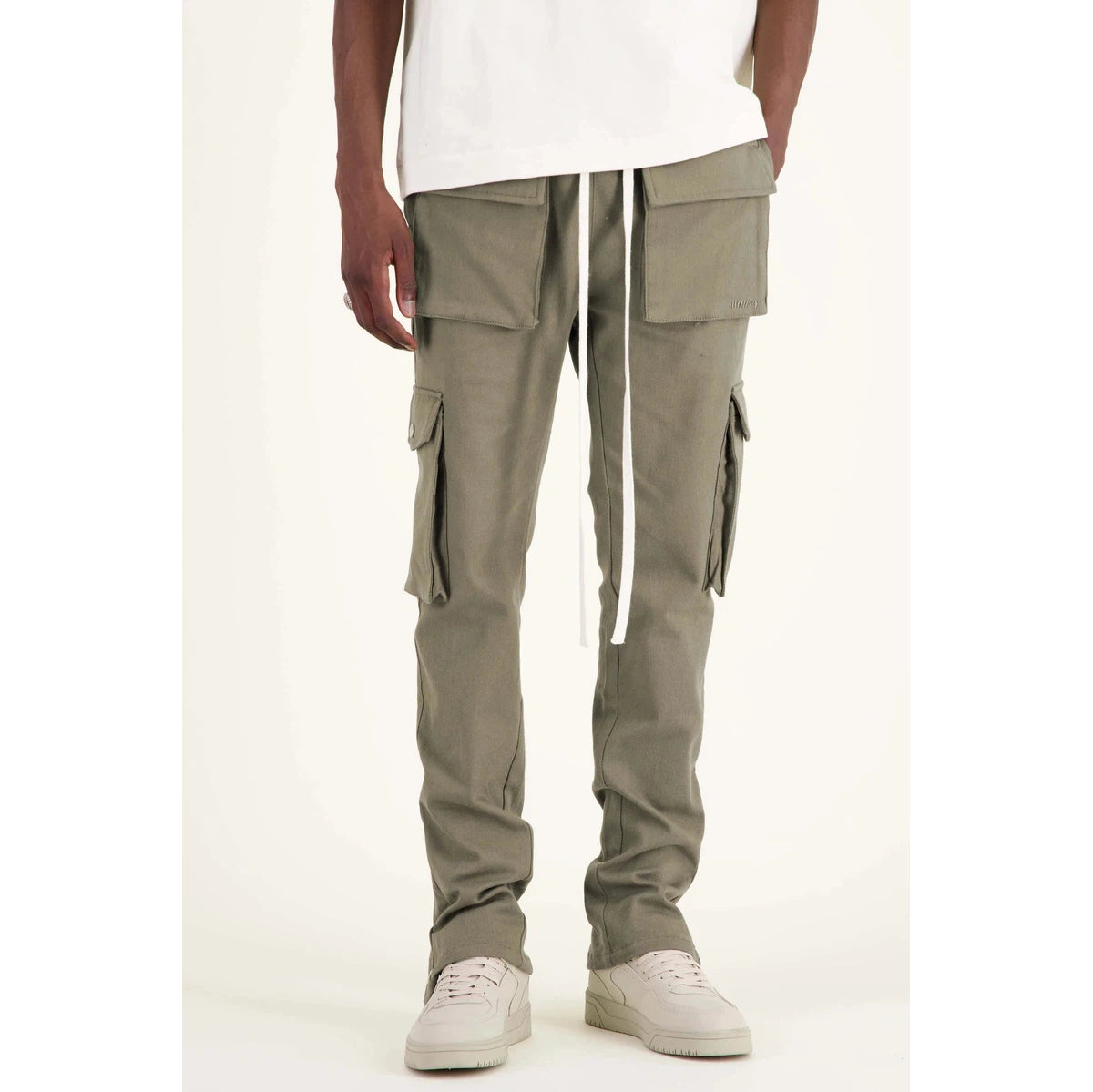 Mouty Khaki Cargo Pants