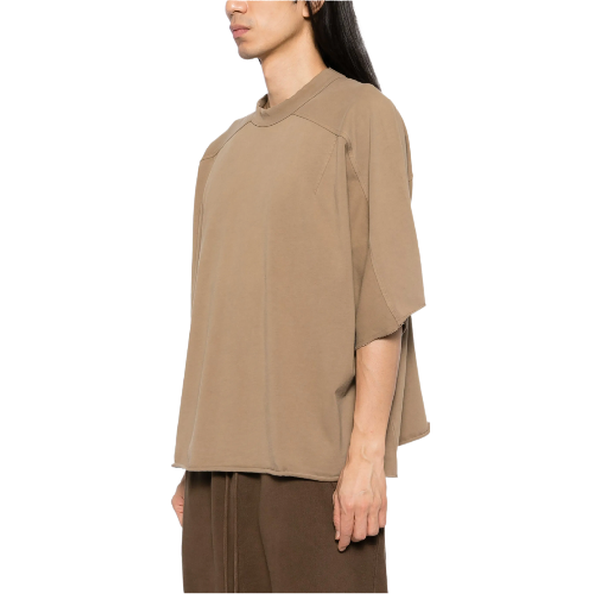 Entire Studios Taupe Heavy Dart Tee