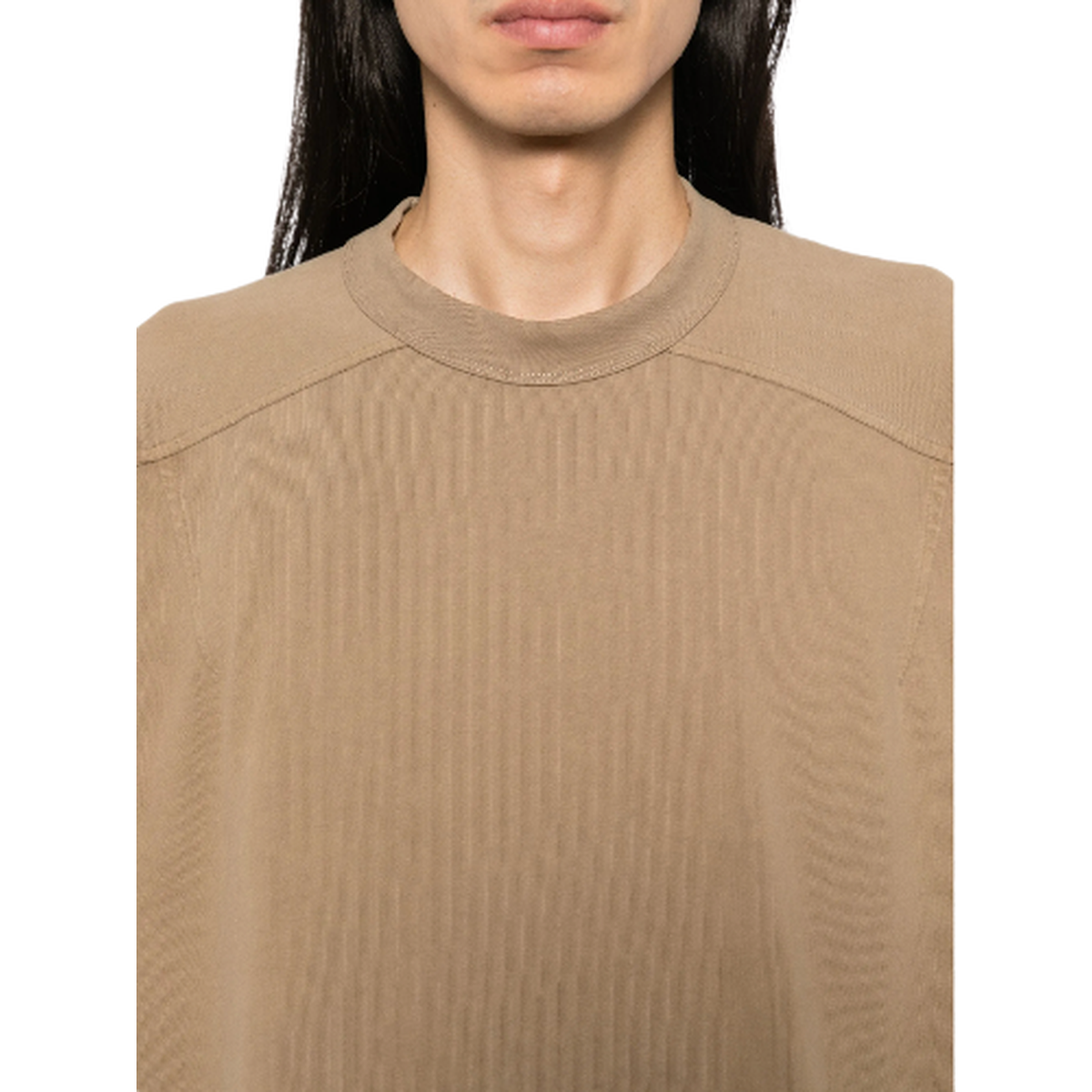 Entire Studios Taupe Heavy Dart Tee