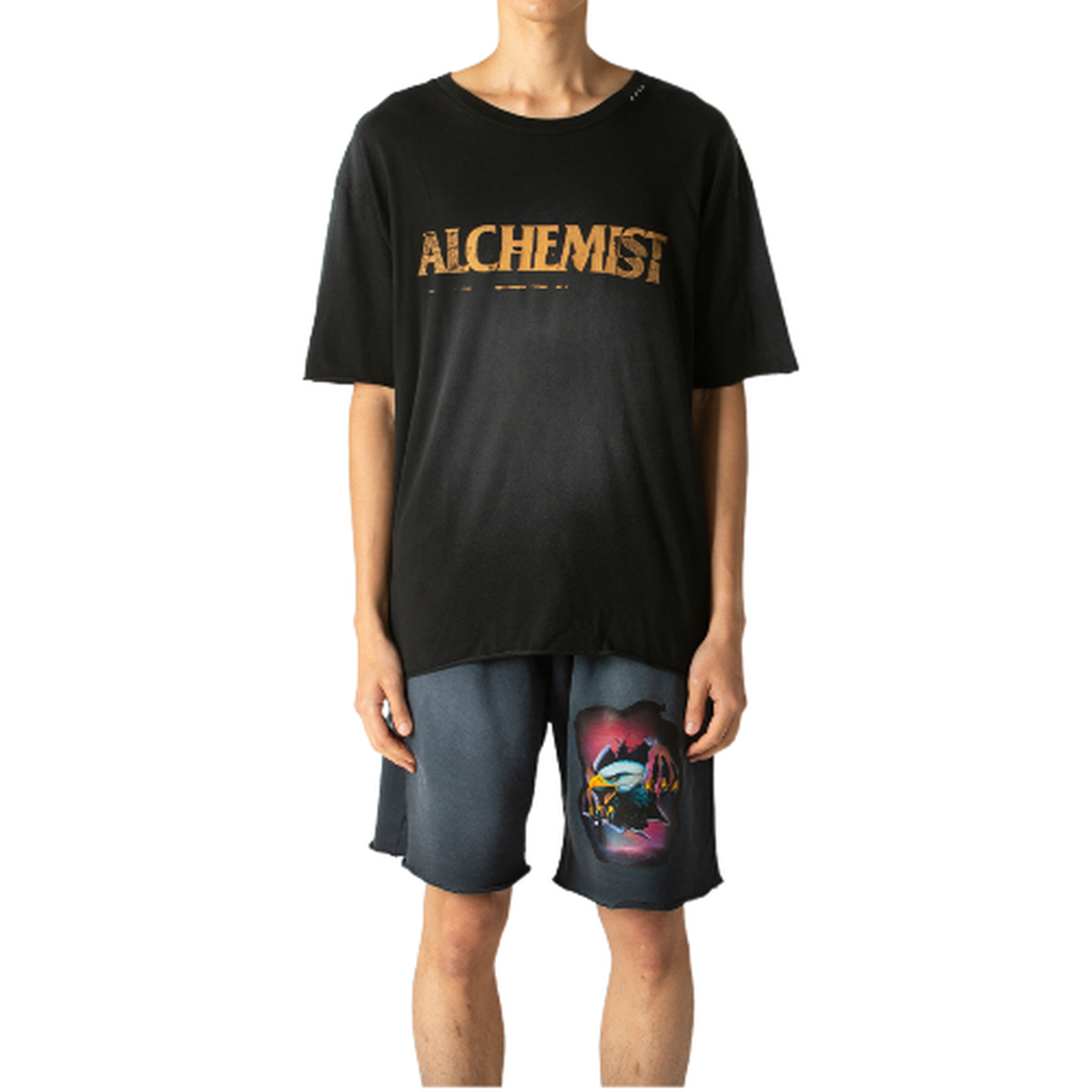 Alchemist Large Logo T-shirt Jet Black