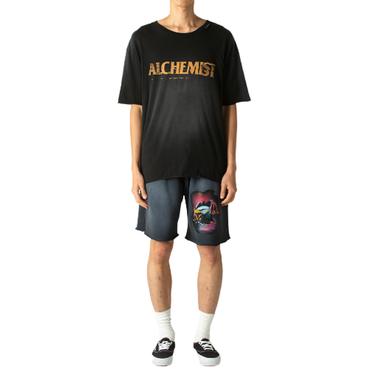 Alchemist Large Logo T-shirt Jet Black