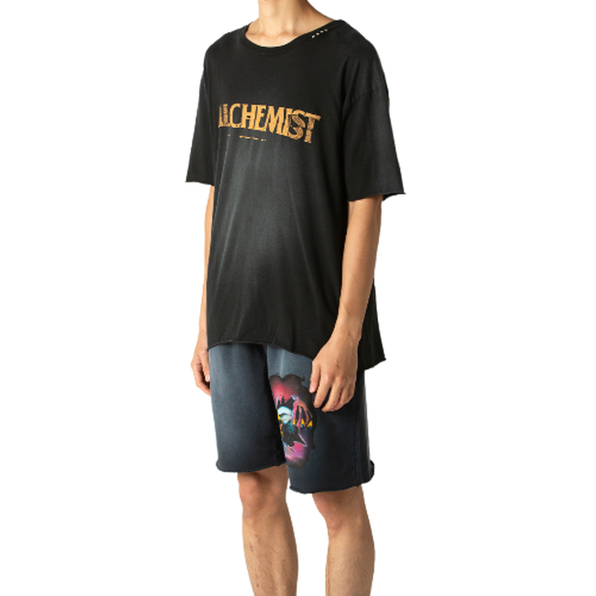 Alchemist Large Logo T-shirt Jet Black