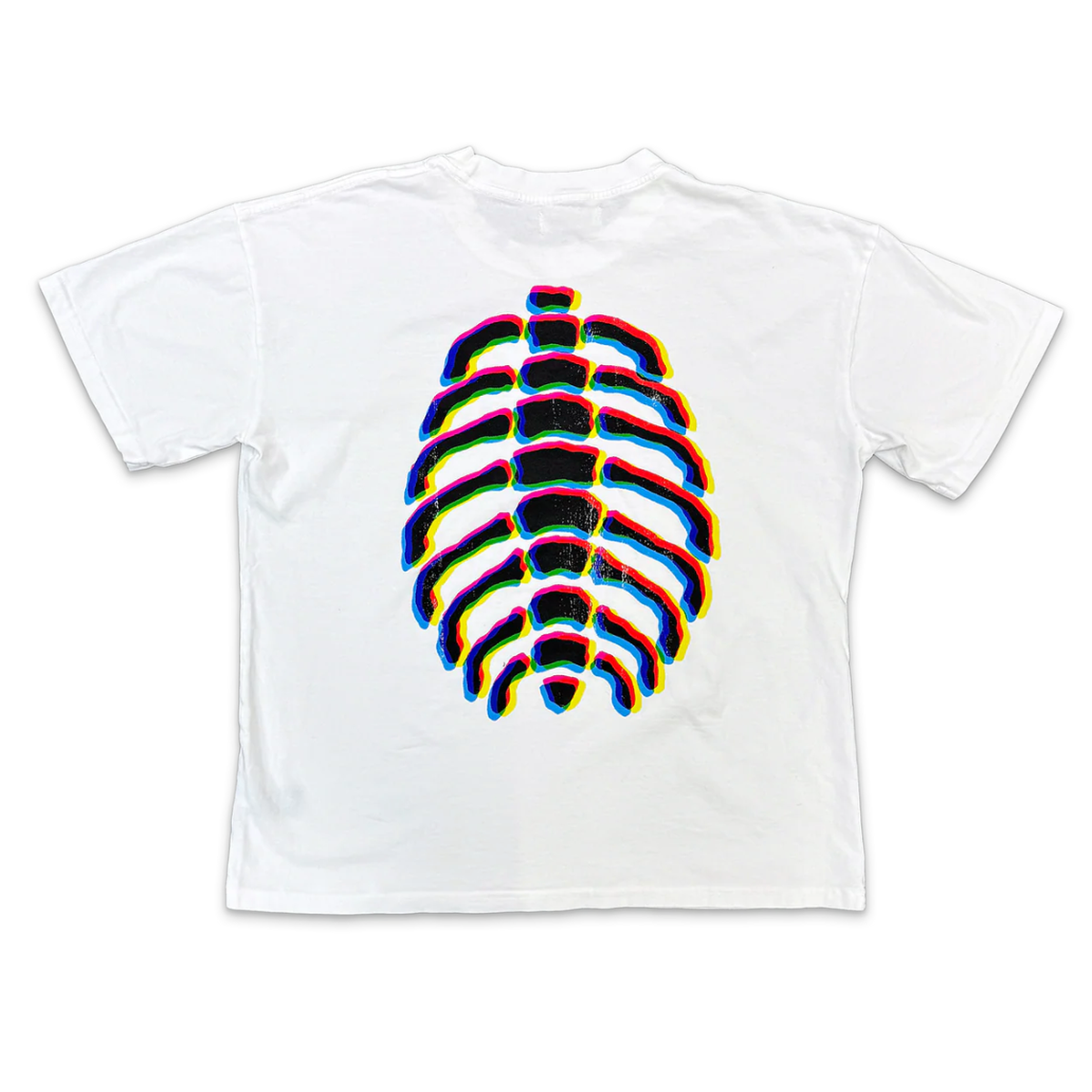 Alchemist Ripped Logo White Opal T-shirt