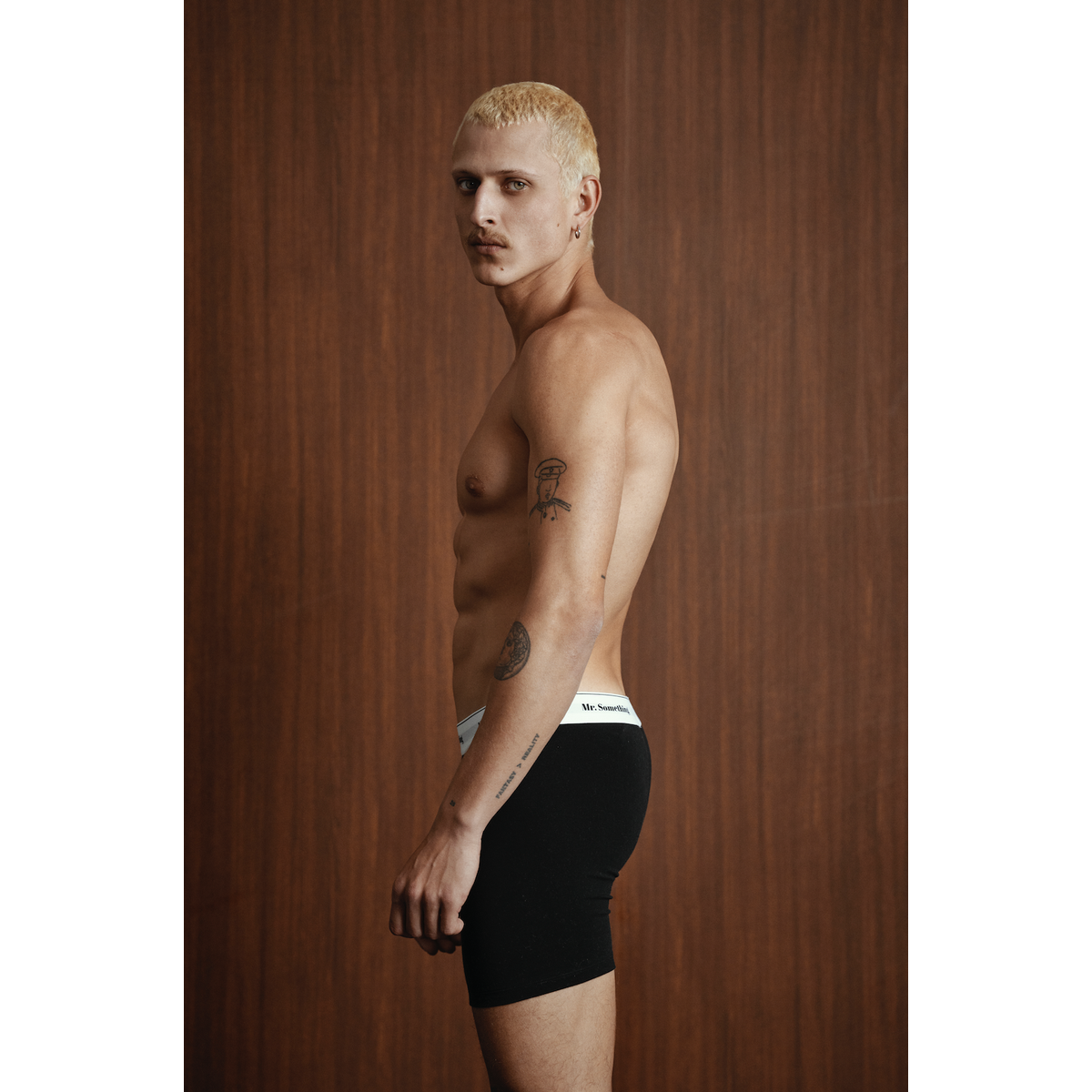 Mr.Something Brief Boxers Black Pack