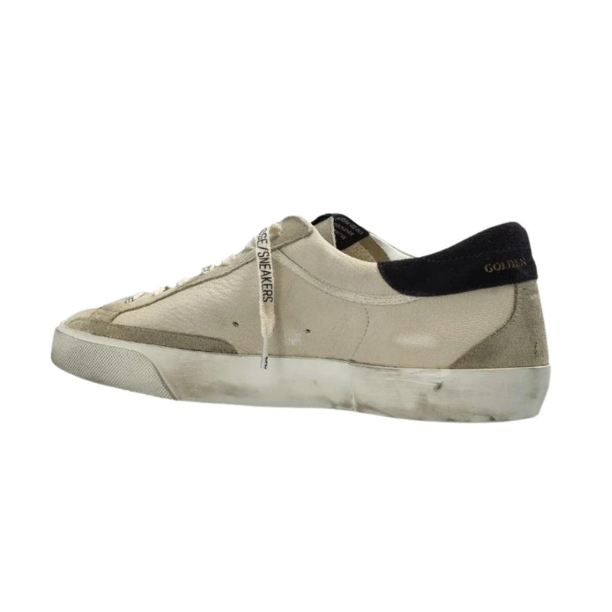 Golden Goose Super Star Nappa Upper Suede Toe Heel And Spur Leather Star