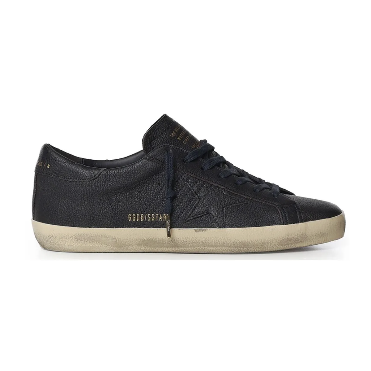 Golden Goose Super Star Leather Upper Star And Heel