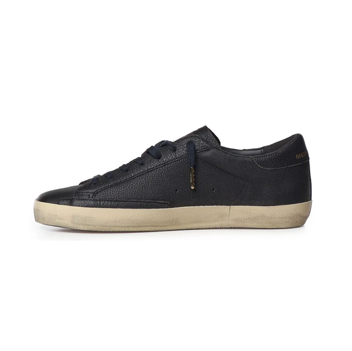 Golden Goose Super Star Leather Upper Star And Heel