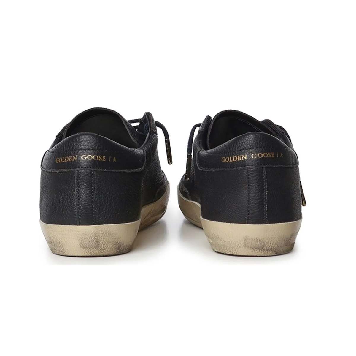 Golden Goose Super Star Leather Upper Star And Heel