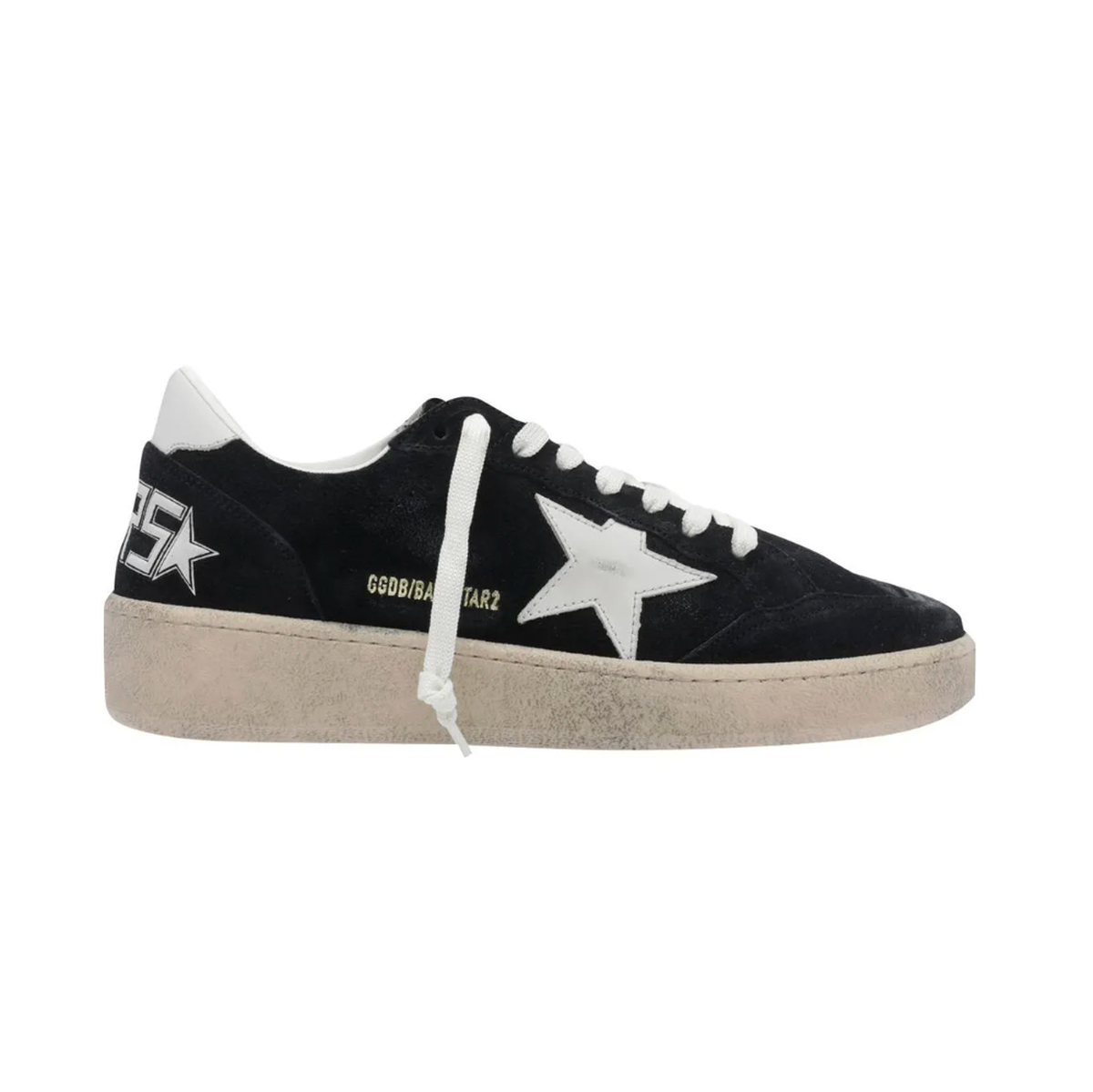 Golden Goose Ballstar 2 Suede Upper And Spur Leather Star And Heel
