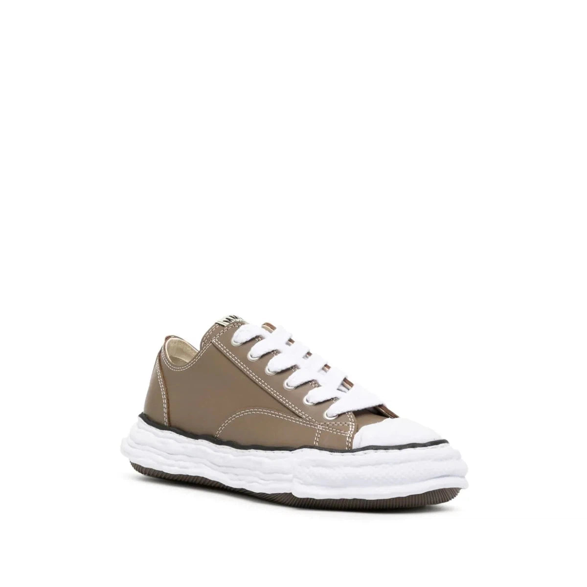 Maison Mihara Yasuhiro Leather Brown Peterson23 Sneakers