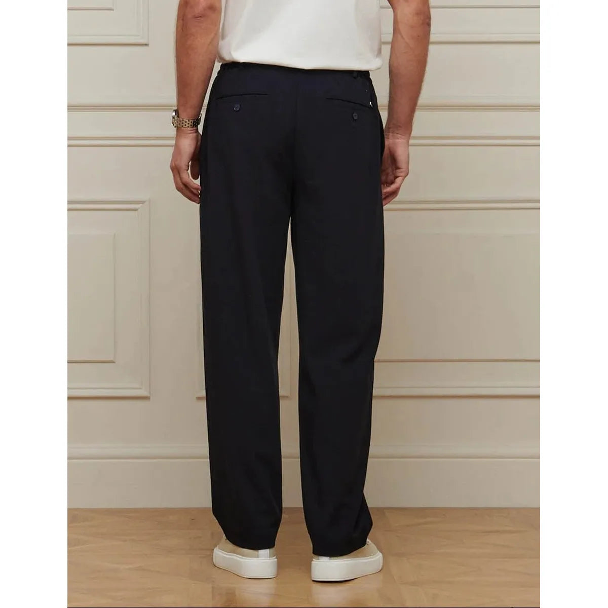 Belier Gaston Relaxed Fit Trouser - Black