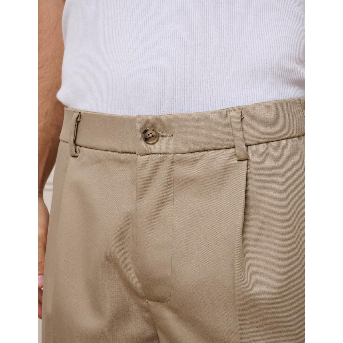 Belier Gaston Relaxed Fit Trouser - Beige