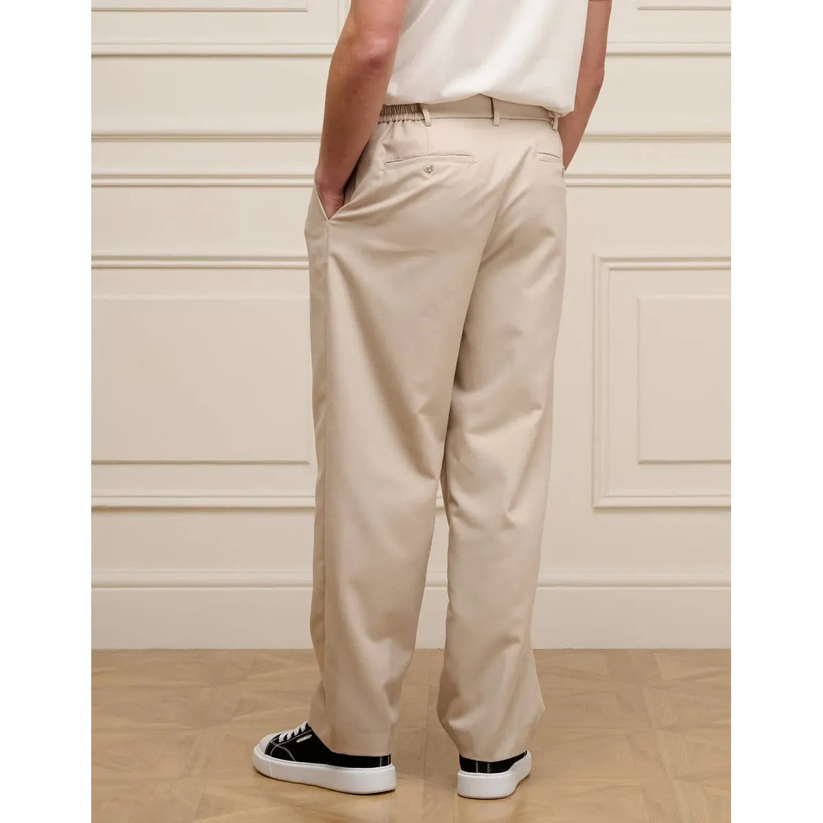 Belier Gaston Relaxed Fit Trouser - Light Beige