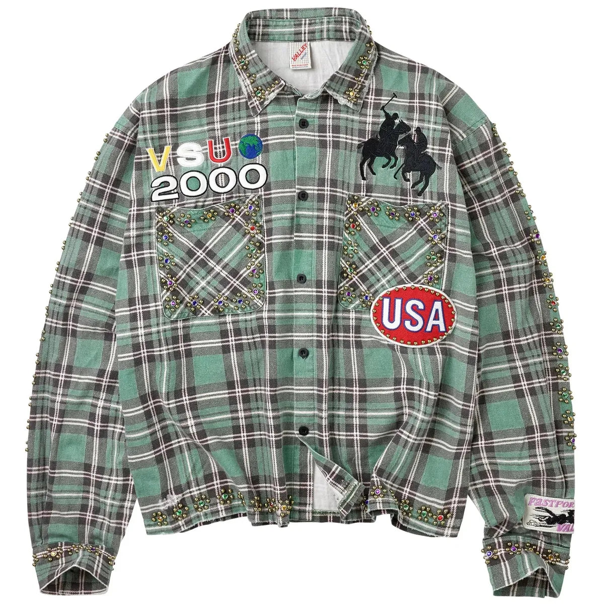 Vale Forever Jade Flannel Shirt