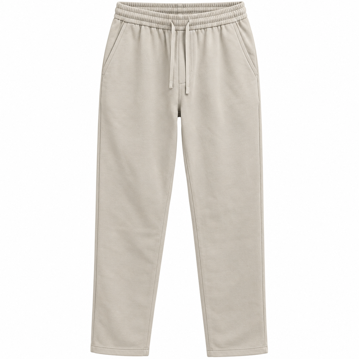 NOBL Hudson Drawstring Trousers in Stone