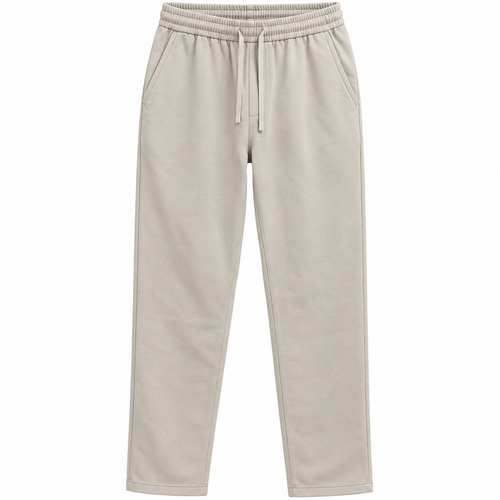 NOBL Hudson Drawstring Trousers in Stone