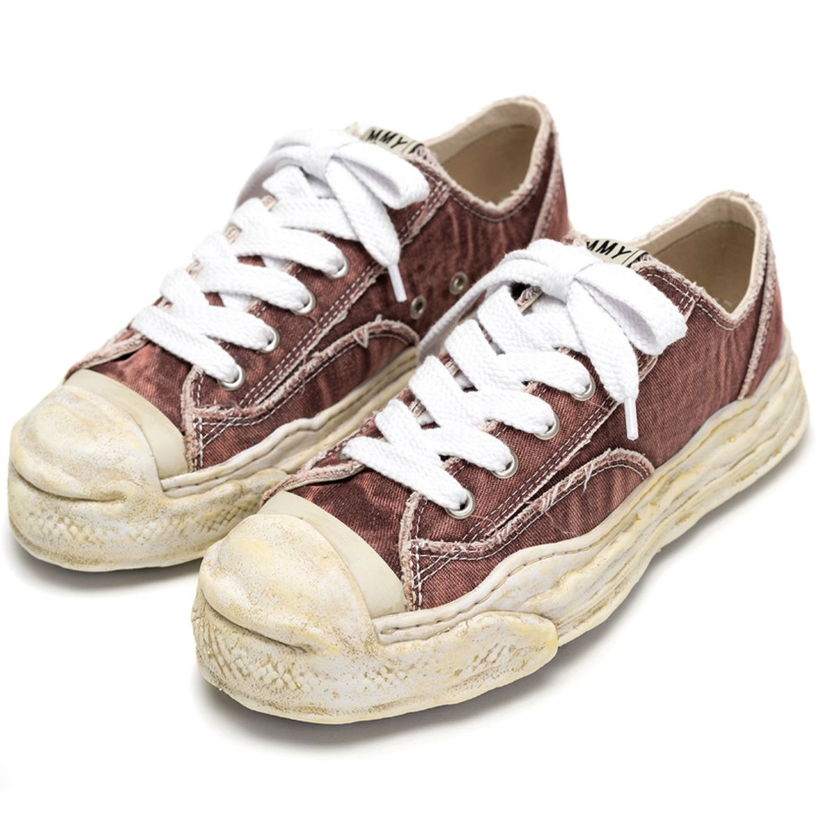 Maison Mihara Yasuhiro "HANK" Bordeaux Sneakers