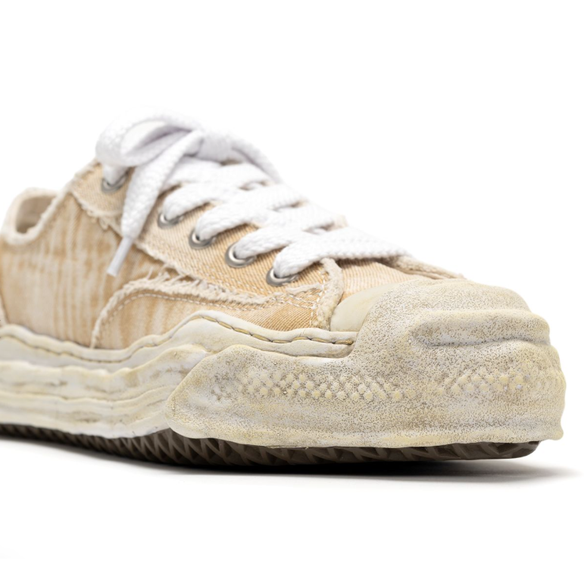 Maison Mihara Yasuhiro "HANK" Beige Sneakers