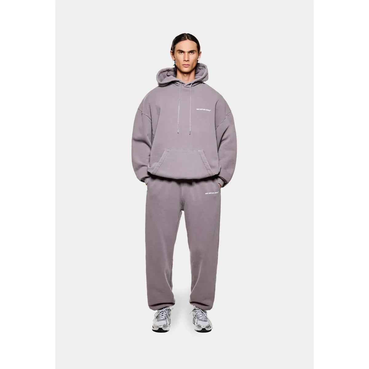 MKI PIGMENT RAISIN UNIFORM HOODY