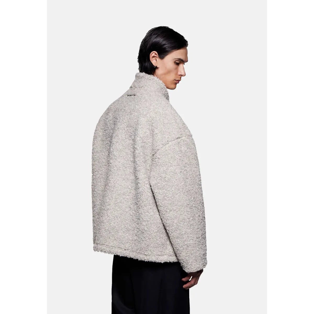 MKI WOOL FLEECE TRACK OATMEAL JACKET